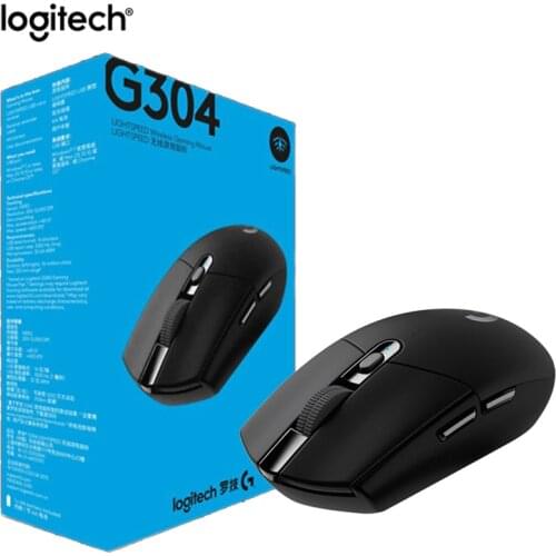 Logitech G304 LIGHTSPEED Wireless Gaming Mouse 2.4G Wireless HERO Engine 12000DPI For LOL PUBG Fortnite Overwatch CSGO