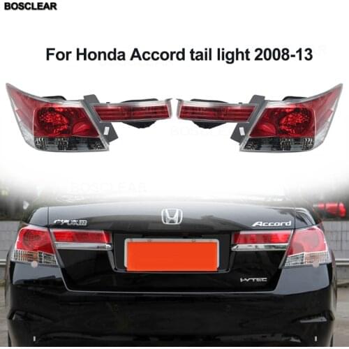 Tail Lamp Taillight For HONDA ACCORD 8th 2008 09/10/11/12/13 Rear Bumper Stop Reverse Turn Signal Combined Light Housing Assembl