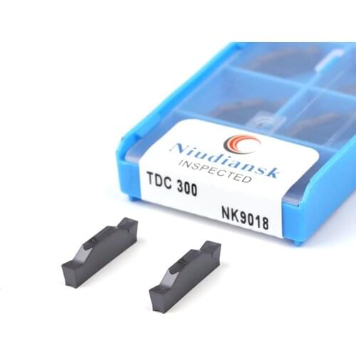 TDC200 TDC300 TDC400 TDC NK9018 CNC Lathe Machining Grooving Turning Tool Blade Cut Off Carbide Insert Stainles Steel Processing