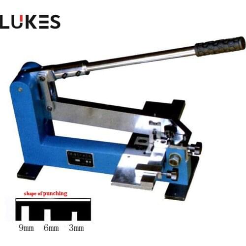 High quality manual notching machine or punching machine of die marking blades