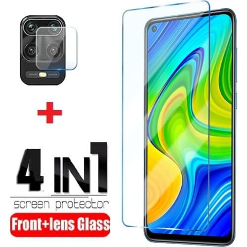 4-in-1 For Xiaomi Redmi Note 9S Glass For Redmi Note 9S Tempered Glass HD Screen Protector For Redmi Note 9 S 8 T Pro Lens Glass