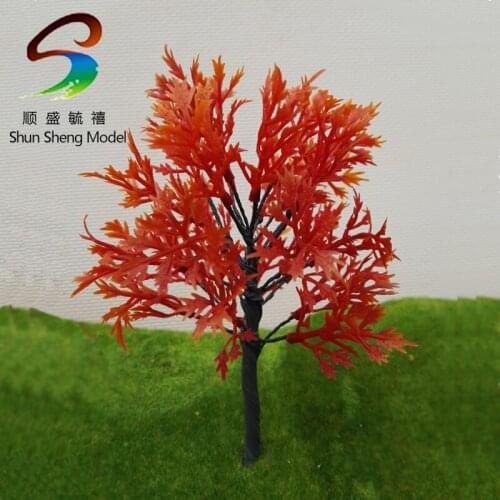 5pcs Scale Train Layout Set Model Scale Trees for Z Scale high 14cm