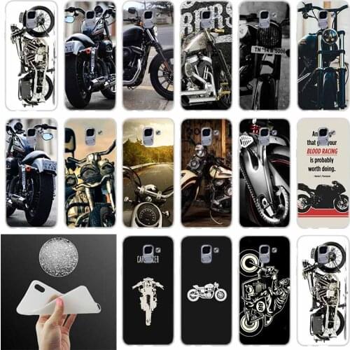 Phone case Cover Classic Motorcycle Motorbike Incredible FOR Samsung Galaxy J6 J4 J8 J7 2018 Plus J3 J5 J7 Prime Pro 2017 2016