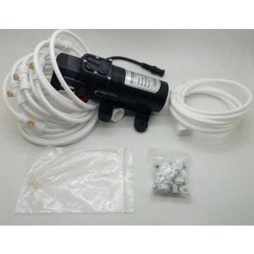 E239 removable water fog system for misting cooling and humidification, misting fan