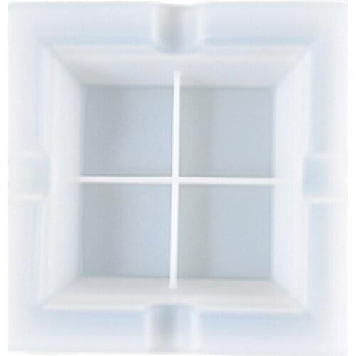 E56A Square Ashtray Epoxy Resin Mold Box Casting Silicone Mould DIY Crafts Ornaments Making Tool