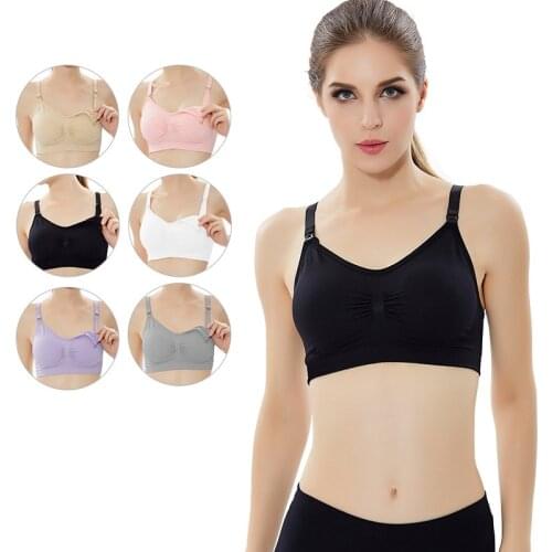 Hot selling Breast feeding bra for pregnant women maternity nursing bra maternity underwear