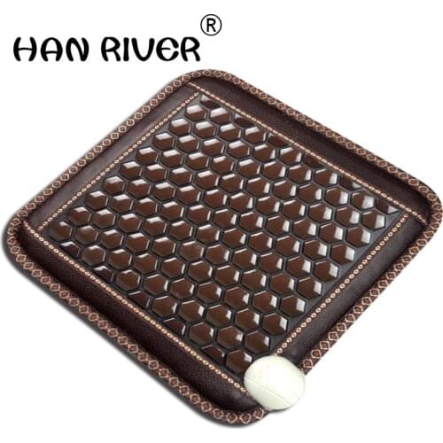 Multi-function jade electric heating cushion cushion beautiful buttock physical therapy health germanium stone cushion office
