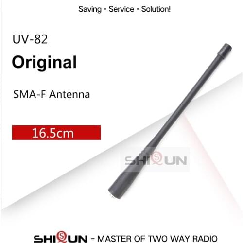 Original UV-82 UV-5R Antenna for Baofeng UV-9R UV 9R BF-888S vhf uhf antenna SMA-F SMA-Female UV-82HP GT-3 Baofeng accessories