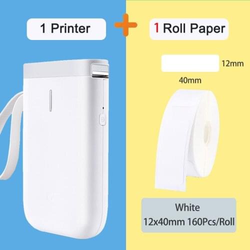 D11 portable micro thermal printer, home and office, pocket label printer, wireless, Bluetooth