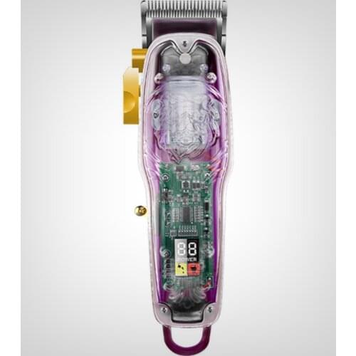 Adjustable hair clipper lithium Ionhair for men with professional six attachment comb electric hair trimmer hair cutting