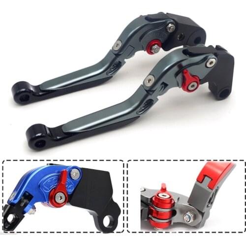 Adjustable Scooter Motorcycle Clutch brake Levers FOR Suzuki 600/750 KATANA 1998-2006 levier de frein et embrayage moto