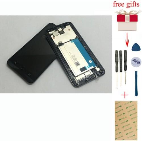 Touch Screen Digitizer Glass Sensor + LCD Display Panel Monitor Assembly With Frame for Asus Zenfone 2 ZE550ML Z008 Z008D Z008DB