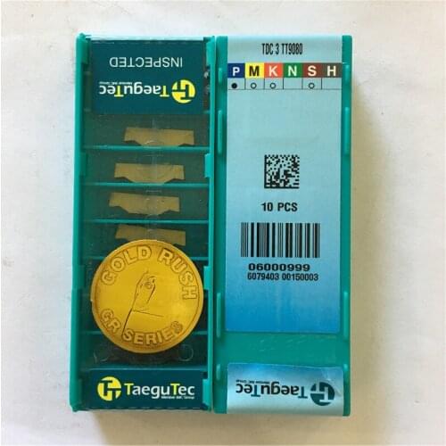 TDC3 TT9080 100% Original TAEGUTEC carbide insert with the best quality 10pcs/lot free shipping