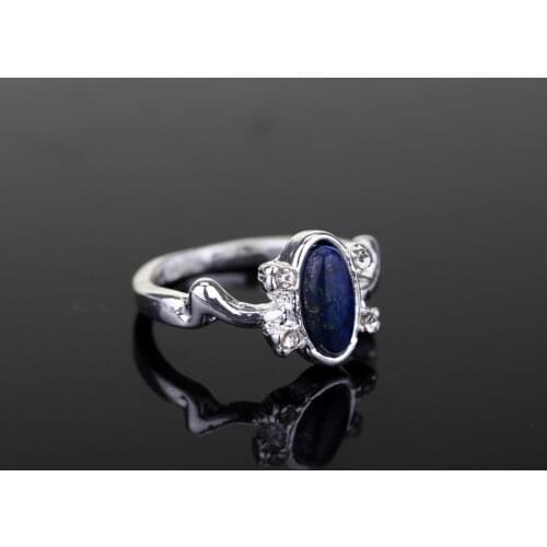 Women Fashion Accessories Vampire Diaries Ring Jewelry Classic Elenas Daylight Blue Stone Rings