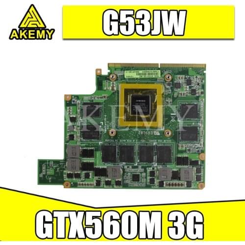 1PCS Mxmiii VGA video card GTX 560m GTX560M card For Asus G73SW G73JW G53SW G53SX G53JW VX7 3GB
