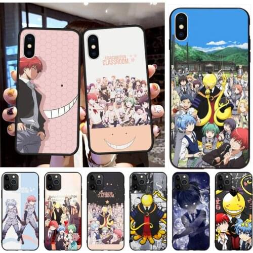 CUTEWANAN Assassination Classroom Customer High Quality Phone Case for iPhone 11 pro XS MAX 8 7 6 6S Plus X 5S SE 2020 XR case