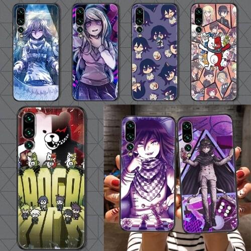 Danganronpa V3 Phone case For Huawei P Mate P10 P20 P30 P40 10 20 Smart Z Pro Lite 2019 black trend bumper pretty coque 3D