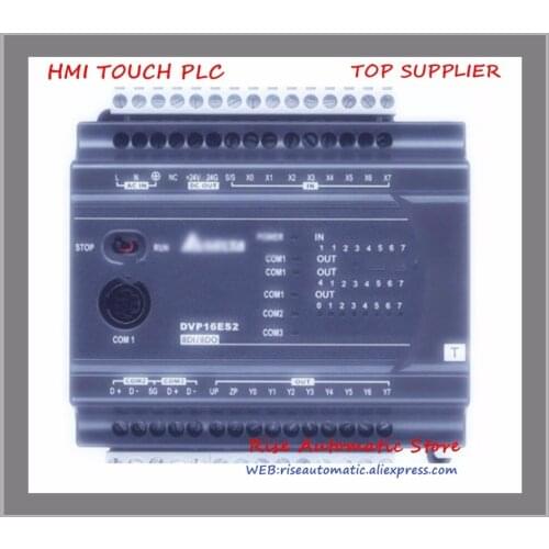 DVP16ES200R DVP16ES200T DVP24ES200R DVP24ES200T New Original PLC ES2 Series PLC In Box