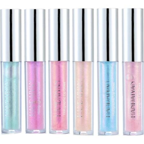 HANDAIYAN Liquid Lip Gloss Long Lasting Shimmer sexy Lip Tint Glitter Lipstick Waterproof Moisturizer Cosmetics 6 Colors T0899