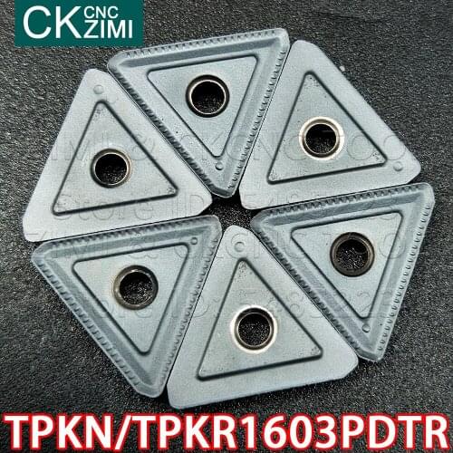10P TPKN 1603 PDTR LT30 TPKR 1603 PDTR LT30 carbide inserts milling insert Tools CNC Metal lathe tools for Steel stainless steel
