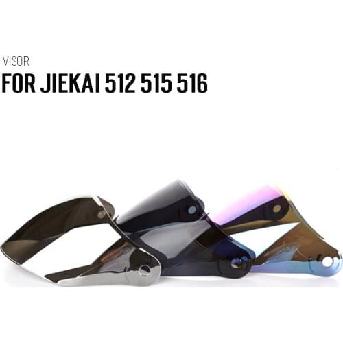 Motorcycle 515 512 516 Helmets VISOR Sunglasses Dust Mirror FOR JIEKAI SILVER KOCHA MULTICOLOR CHOOSE Visor