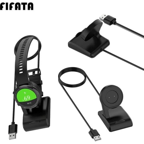 FIFATA USB Magnetic Fast Charger Vertical Charger Dock For Xiaomi Huami Amazfit T-Rex/GTS/GTR 42MM/GTR 47MM Smart Watch Charger
