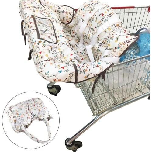 2020 New Baby Portable Shopping Cart Cushion Baby Go Out Portable Cushion High Quality, Super Comfortable And Convenient