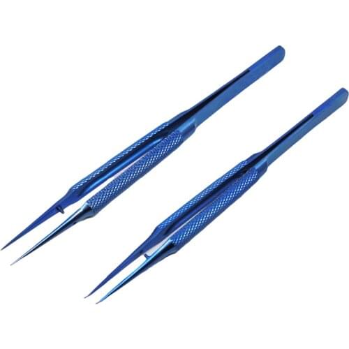 Oityn Best Titanium alloy stainless steel Repair Strong fingerprint forceps Precise Acid-fast Anticorrosive fly jump Wire 0.02mm