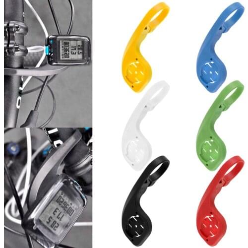 Plastic Bike Stem Mount Holder Computer Stopwatch Extension Handlebar Mount Bracket Bicycle Accessories