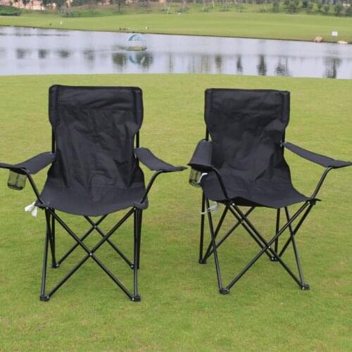 Outdoor Armchair Breathable Folding Chair Convenient Beach Chair Courtyard Leisure Chair Fishing Chair