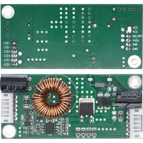 LED LCD Universal TV Backlight Constant Current Backlight Lamp Driver Board Boost Step Up Module 10.8-24V to 15-80V 14-37 Inch