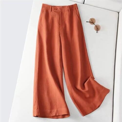 Women Pants Womens Spring And Autumn Straight Long Pants Pantalones De Mujer