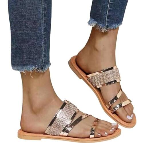 Women Flip Flops Soft Comfortable Microfiber PU Leather Slippers Beach Slipper Flip Flop Summer Shoe For Flat Slippers New