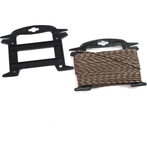 1pcs 190*140*10mm 550 Paracord Winder Spool Cord Tidy Organiser Holder Bushcraft Survival EDC Outdoor Tools