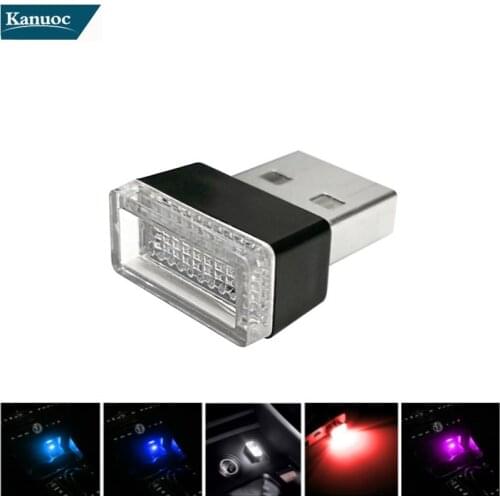 Car Accessories LED USB Interior Atmosphere lamps For Chevrolet Cruze Aveo Lacetti Captiva Cruz Niva Spark Orlando Epica Sail