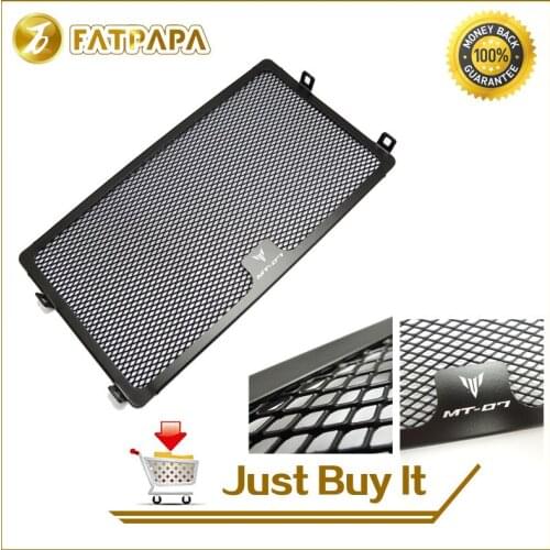 Free shipping Motorcycle accessories modified MT-07 radiator grille water tank protection cover For Yamaha MT07 FZ07 2013-2017