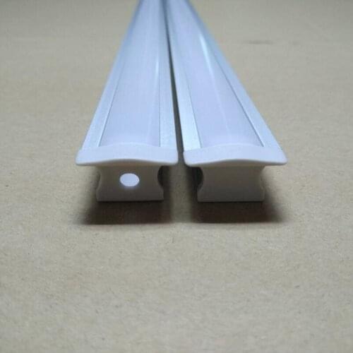 Free Shipping Aluminum Profile Deep Large Square For LED Strip Light Side Mounted With Clear or Opal Diffuser, End Caps included
