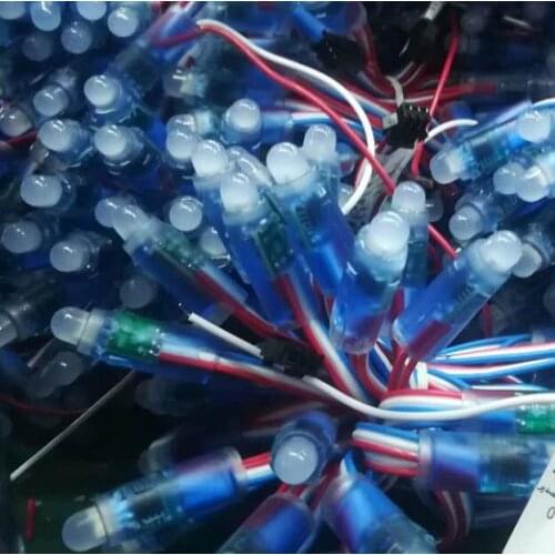 Free shipping Hi-Q 12mm WS2811 Full Color Pixel LED Module Light Waterproof IP68 DC5V