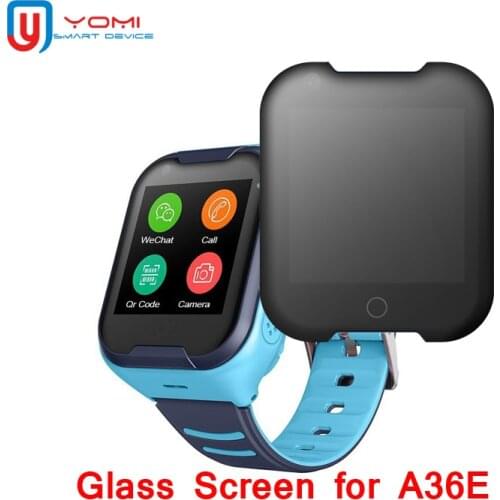 Kids Smart Watch Glass Screen A36E Original Screen GPS Watch Replacement HD Glass Screen for Smart Watch GPS Tracker Elder Watch