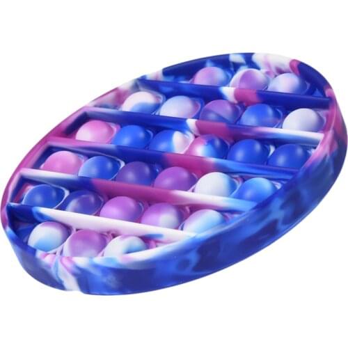 Figet Toys Rainbow Push Bubble Dimple Anti Stress Autisim Special Needs Game Squish Stress Relief Fidget Toys Fidget Toys