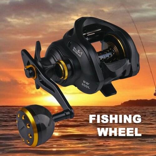 BW300 bait-throwing reel 6+1BB bearing large-capacity high-stability saltwater fishing spinning drag Saltwater Fishing Drag