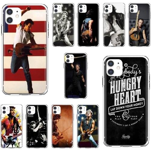 Housing Bruce-Springsteen-Guitar-American-signed For Xiaomi mi Redmi Note 3 4 4X 5 6 7 8 8t 9 9s 9t 10 pro lite