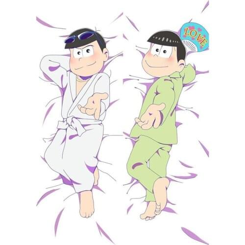 Cosplay Japanese BL Male Anime Mr.Osomatsu San Karamatsu Throw Otaku Dakimakura Gift Bedding Hugging Body Pillow Case 150x50 CM