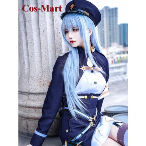 Hot Game 86 Vladilena Milize Cosplay Costume Fashion Combat Uniform Full Set Femlae Activity Party Role Play Clothing S-XL