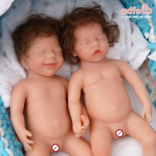 6 Inch 15CM Baby Dolls Reborn Bebe Toys Lifelike & Washable Silicone Full Body Toddler Mini Doll Birthday Xmas Gifts