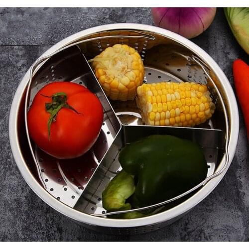 Multifunctional Food Steamer Stainless Steel Durable Steam Egg Rack Kitchen Cooking Steamer Rack Household Cooking Utensils
