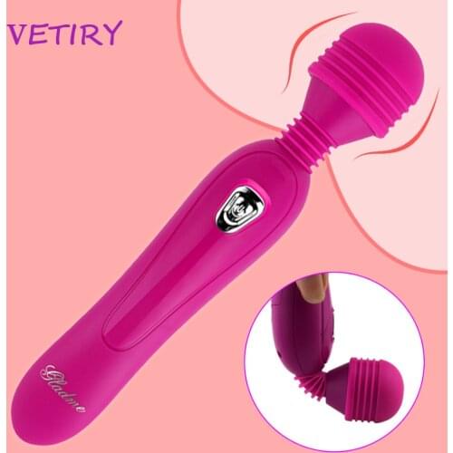 Powerful AV Vibrator 12 Speed Magic Wand Sex Toys for Women Female Masturbation Flirting Labia Massage Clitoris Stimulation