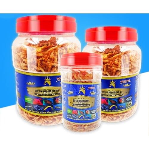 Natural River Shrimp Sun Dried Dried Fish Food Treat Aquarium For Cichlid Turtle Flowerhorn Carnivore Shrimp Dragonfish Worms