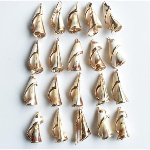 Wholesale 20pcs/lot new fashion good quality natural Shell charm Pendants for DIY Jewelry Accessories Making free shipping