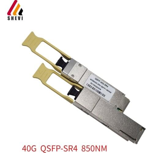 QSFP-40G-SR4 Compatible Extreme ARISTA Mellanox Generic 40GBASE-SR4 QSFP 850nm 150m MTP/MPO DOM Transceiver Module